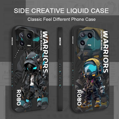 Trendy Cool Boy Phone Case For Xiaomi Mi 15T 14T 14 13 13T 12 12X 12T 12S 11 11T 10 10T 9 9T Pro Lite Liquid Silicone Cover