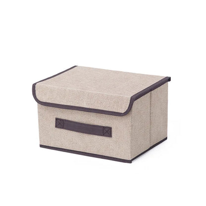 Fold Non Woven Fabric Storage Box Gray Home Supplies Clothing Underwear Sock And Kid Toy Storage Organizer Cosmetics