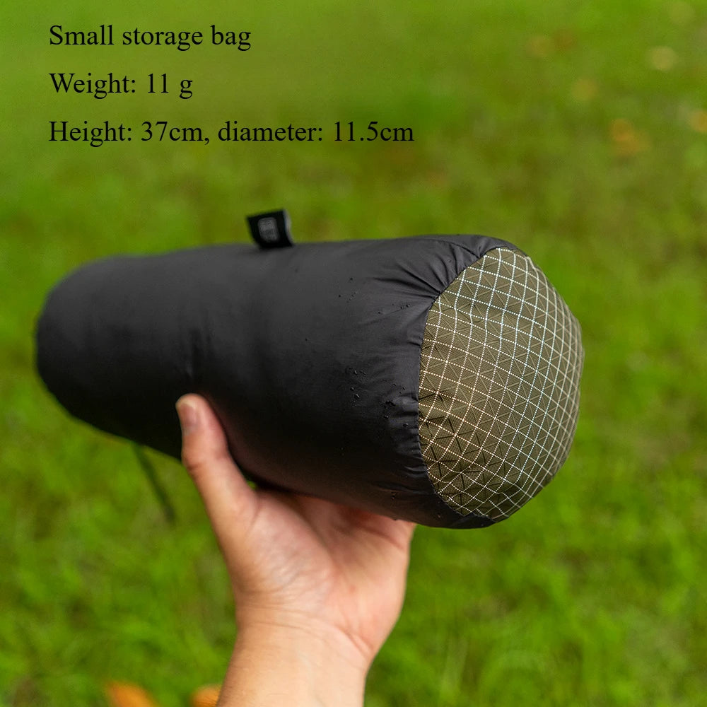 UHMWPE 20D Double Silicon Nylon+Dyneema X-Gripstop Storage Bag Bucket Bag Ultralight 11g/13g Hiking and Camping Tent Storage Bag