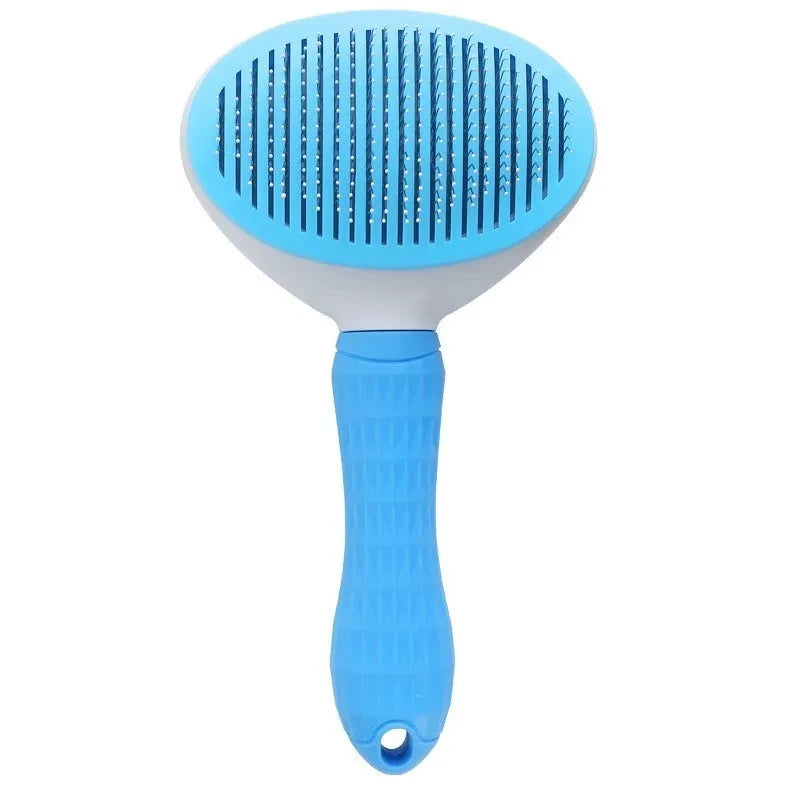 Cleaning Pet Supplies Grooming Brush Dematting Tool Slicker Brush for Dogs and Cats Effortless Hair Remover Comb for Shedding