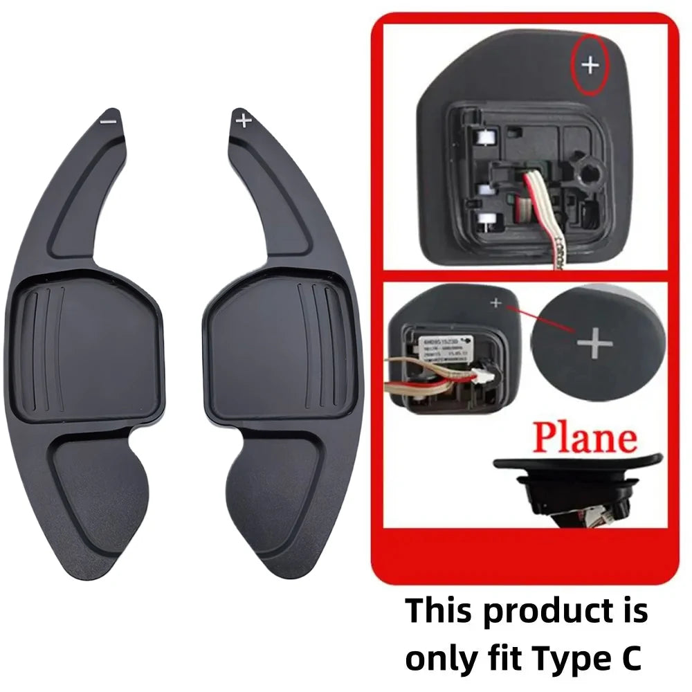 Paddle Shifter for Seat Alhambra Ateca Leon4 5F FR Cupra Car Steering Wheel Paddles Extend DSG Stickers for Seat Leon 2021 Mk4