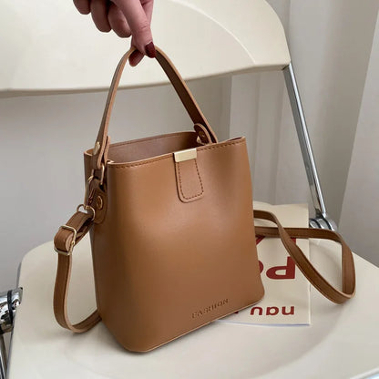 Women PU Leather Handbag Casual Tote Bag Lady Messenger Shoulder Bag Brand Design Female Totes Bolsa Black