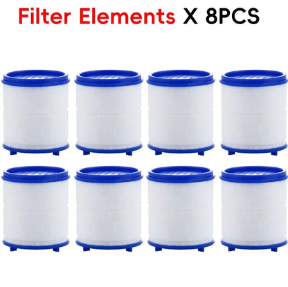 1Set Faucet Water Filter 360 Degree Rotating Filter Elements Water Purifier Set Heavy Metals Filtered Tools PP Cotton Filtration