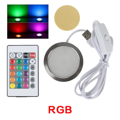 For Bambu Lab Led Lamp Kit 3D Printing RGB Cold Warm White LED Light DIY Model Without Lamp Shell 001 Bambulab 3d Print parts