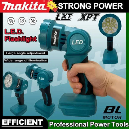Makita Multi‑Model Cordless Power Tools: Polisher, Blower, Electric Caulk Gun, Work Light & Electric Reciprocating Saw 18V