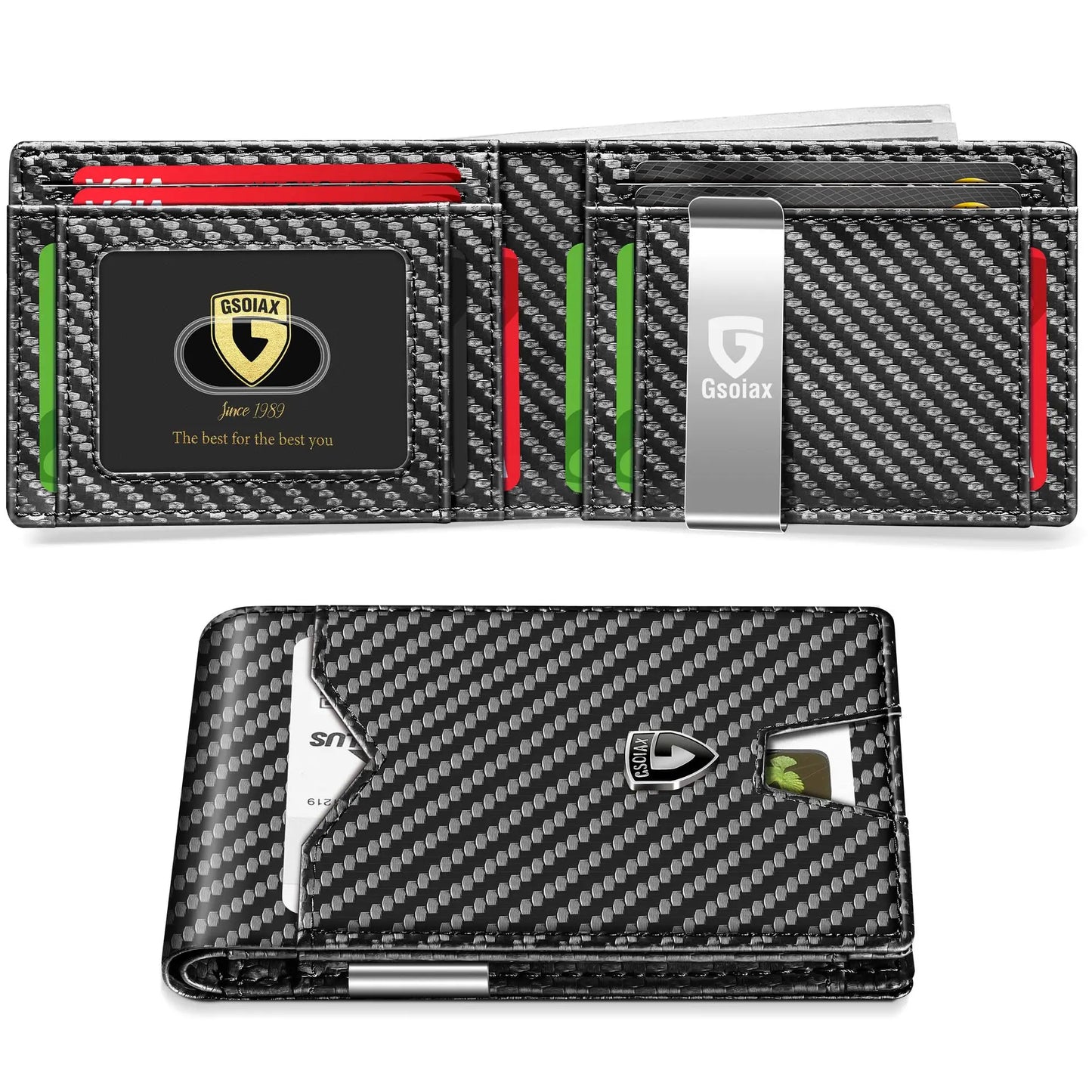 Wallet, US Dollar Wallet, Men'S Card Case, Business Wallet, Creative Gift, Short Wallet Men'S Wallet