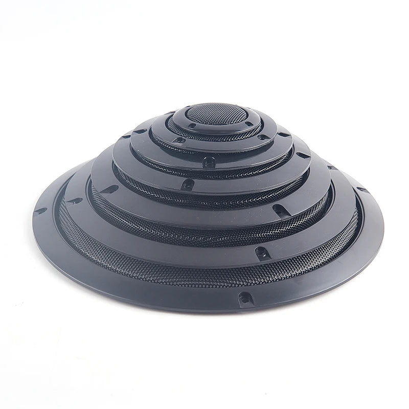 High-grade Car Home Mesh Enclosure Speaker 2 3 4 5 6 8 10 Inch Net Cover Speakers Plastic Frame Metal Iron Wire Grilles