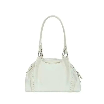 JIAERDI Hot Girls White Shoulder Bags Purse Women Fashionable Sweet Cute Underarm Bag Female Vintage Y2k Handbag Wallet 2025 New