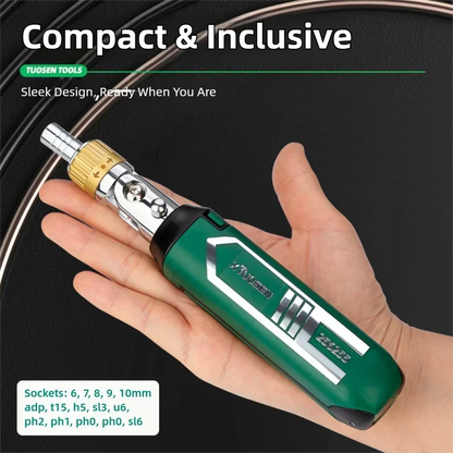 Ratcheting Screwdriver Set with Bits, Multi-Function Repair Tool Kit for Electronics, Laptop, Phone & Home Appliance Fixes