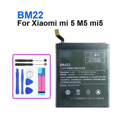 Phone Battery For Xiaomi Mi 4S 5 M5 4C 5C 5X 6 6X 7 8 A2 Redmi Note 5A Prime S2 Pro Y1 Mia1 Lite Batteries + Track NO