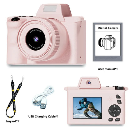 Digital Camera, Take Pictures & Record Videos|1080pHD Screen|Dual Camera| With Flash|Holiday & Birthday Gifts