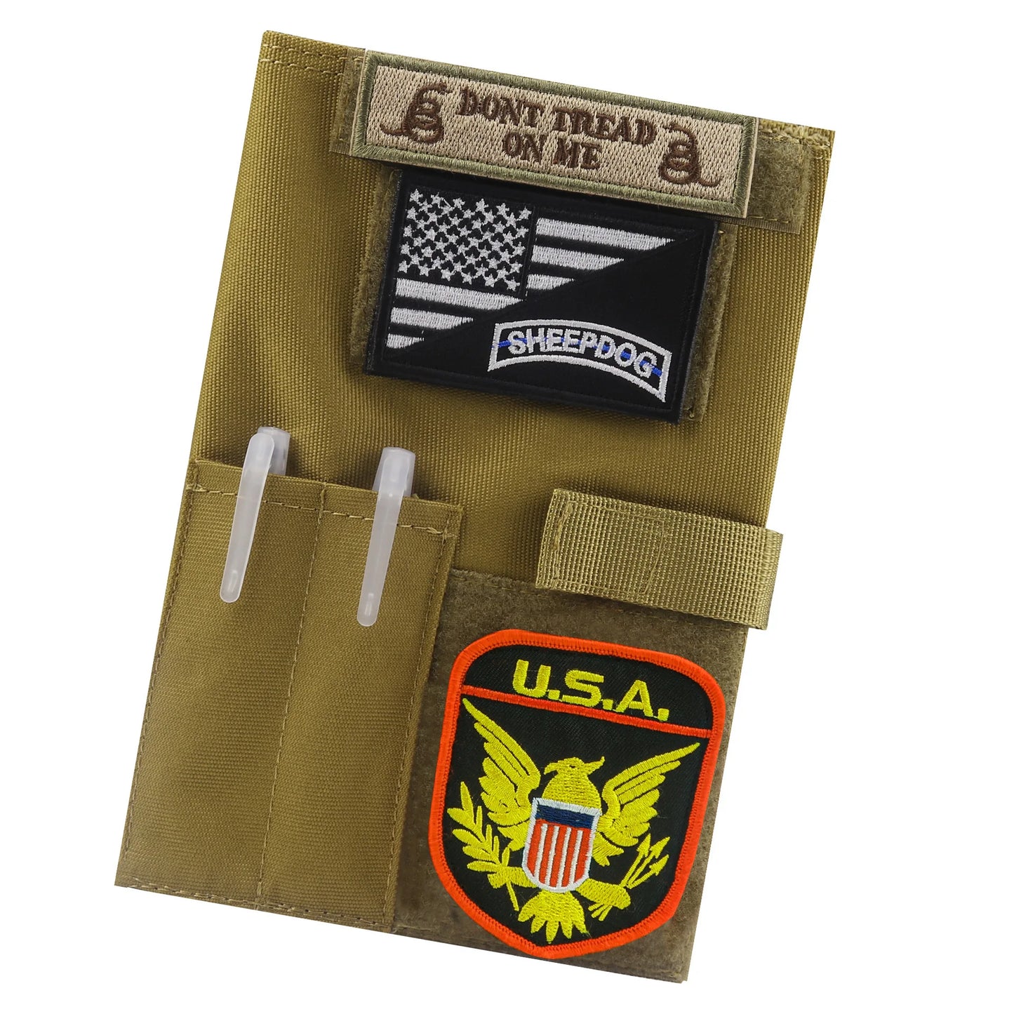 5.5*8in Tactical Notebook Cover Outdoor Memo Cover Notebook Case Diary Book Cover Camping Accessories