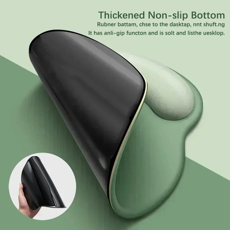 Gradient color mouse pad, comfortable wrist rest, non-slip mouse pad, soft mouse pad wrist rest, computer desktop foam mouse pad