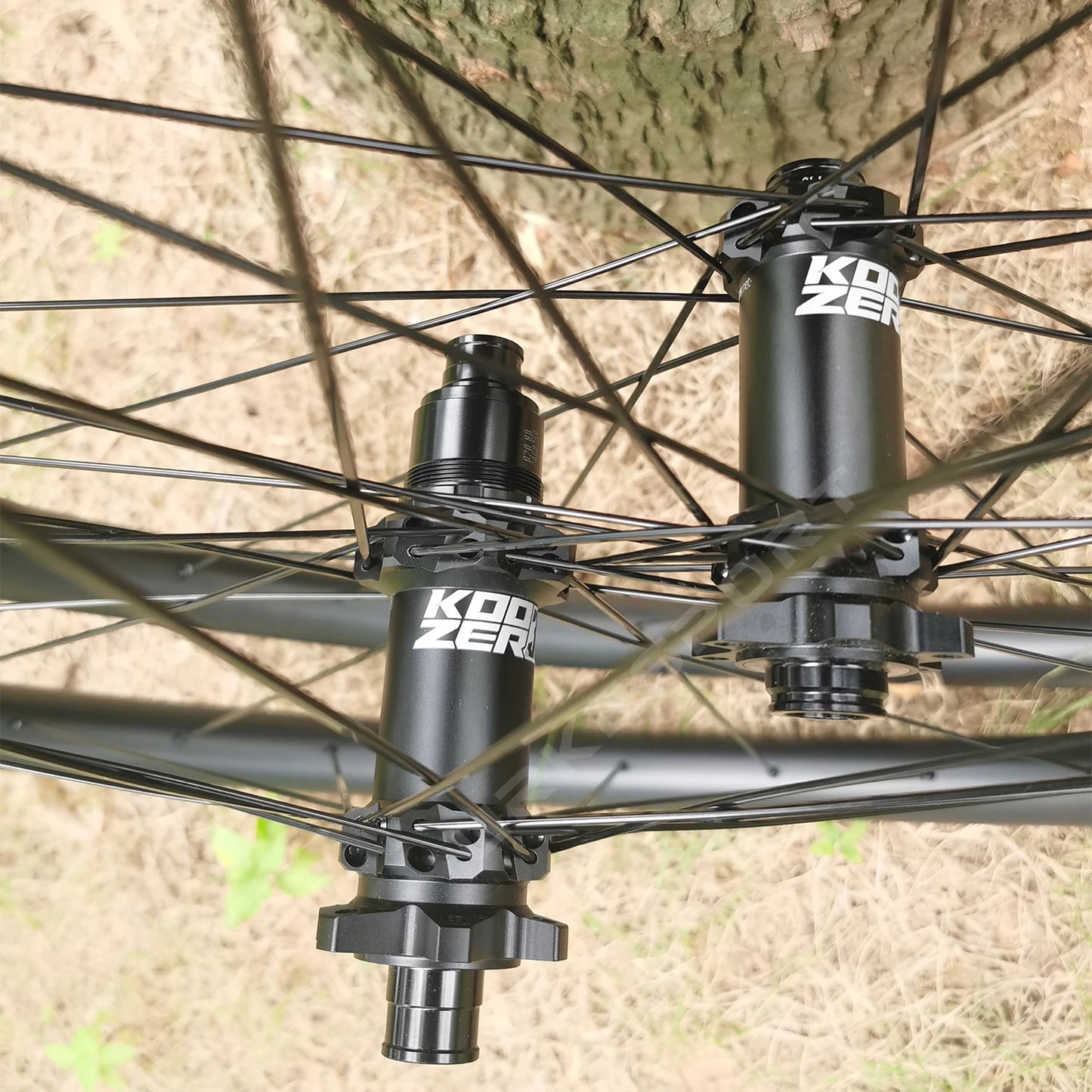 UCI Approved 29er MTB Carbon Wheels Super Light 40T Ratchet Tubeless Koozer 350 Straight Pull Mountain Bicycle Wheelset 29