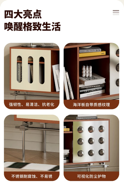 m Birch Ocean Board Locker Living Room Against The Wall Tea Cabinet Multi-layer TV Cabinet m