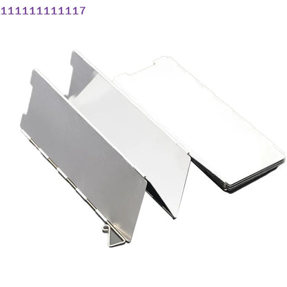 8-Plate Foldable Gas Stove with Integrated Windbreak  Portable Cooking Equipment for Outdoor Camping