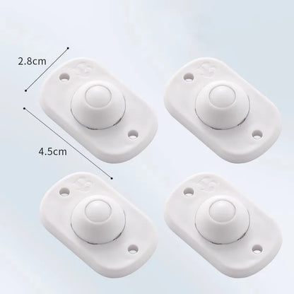 Self Adhesive Caster Wheels Appliance Rollers Appliance Sliders for Kitchen 360° Swivel Universal Wheel Mini Small Kitchen