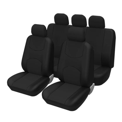 AUTOYOUTH Unique Flat Cloth Car Seat Cover ( Detachable Headrests and Solid Bench) Interior Accessories Universal Car Seat Cover