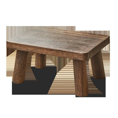 Small wooden stool shoe stool low stool square stools living room small stools footstool wooden stools coffee table solid wood
