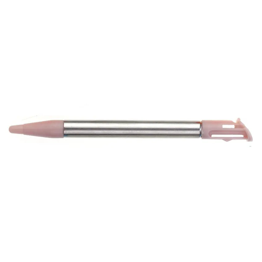 JCD 10pcs For New 2DSLL 2DSXL Game Console Plastic & Metal Telescopic Stylus Touch Screen Pen For New 2DS LL XL