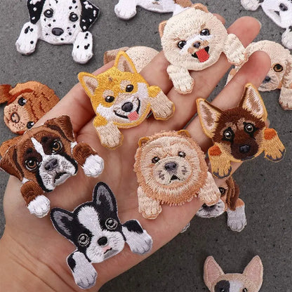 Cute Small Dog Baby's Clothes Patch Clothing Patches Applique Backpack Decoration