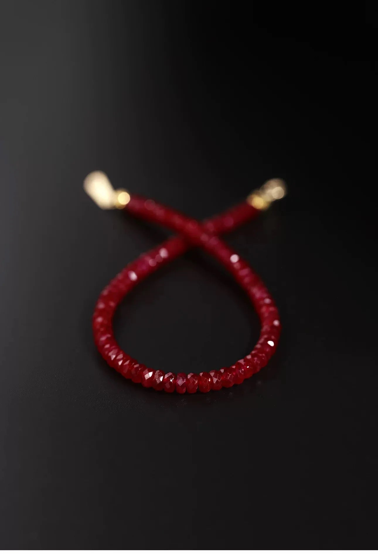 18K Gold bracelet  Natural ruby Fine Jewelry New Real for Women Au750  Design Simple Fashion Fine Jewelry Gift for Women  S512