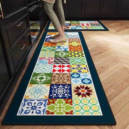 Kitchen Floor Mat Home Decor Rug American-style Carpet Wear-resistant Area Rugs Kitchen Foot Mats 주방바닥매트 Alfombra Cocina