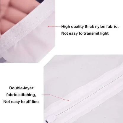 Air Lock Window Seal for Portable Air Conditioner, 3/4/5M Flexible Cloth Sealing Plate Window Seal with Zip and Adhesive Fast