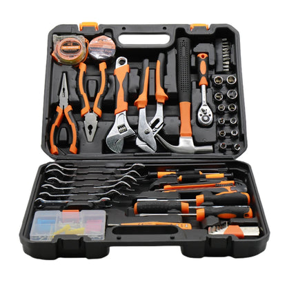 53 Piece Home Hand Tool Set Household Woodworking Combination Toolbox Repair Kits Gift Toolkit Manual Garden Tools