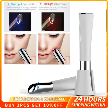 2 in 1 Face Shaver and Eyebrow Trimmer Rechargeable Lips Body Facial Hair Remover Women Electric Portable customer logo package