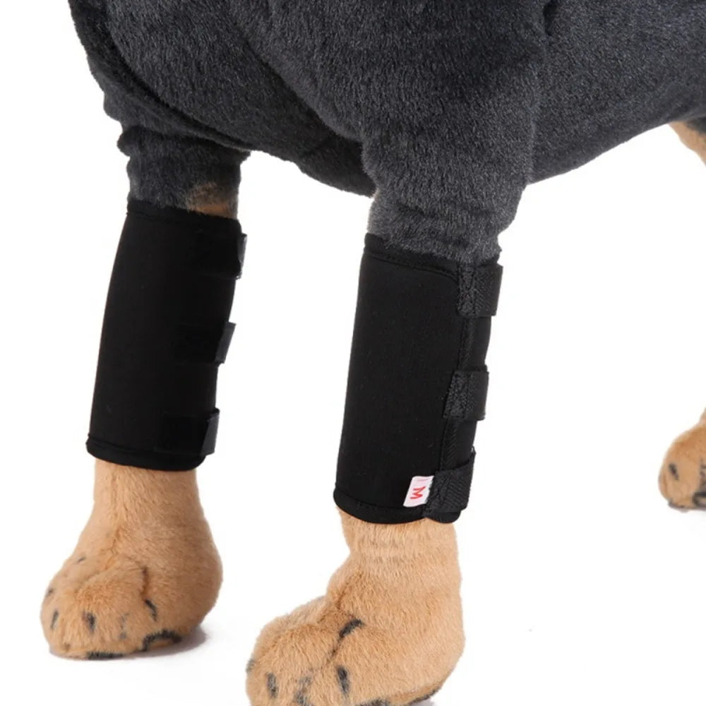 Shockproof Dog Accessories Diving Material Soft Puppy Elbow Pad Pet Knee Pads Dog Front Leg Brace Dog Leg Protective Cover