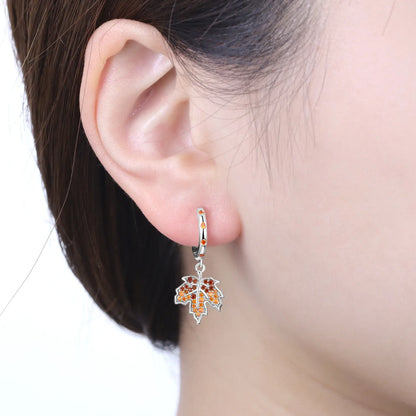 MISEFF S925 Sterling Silver Earrings Multiple Styles Exquisite Flower Earrings Original Fashion Jewelry Birthday Gift For Women