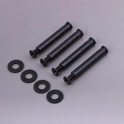 Cooling System Upgrade DIY Kit: 4Pcs Long Screws for Computer Case Fans; Boost Your Console Stability