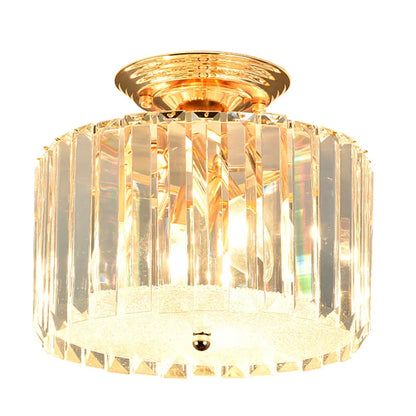 Light Luxury Crystal Small Chandelier Aisle Lamp Corridor Entrance Entrance Foyer Modern Minimalist Balcony Stairwell Lighting