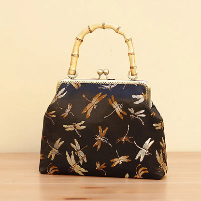 Wood Hand lock Shell Bags Vintage Designer Bag Women Shoulder Crossbody Bag Chain Tote Women's Handbags Purses