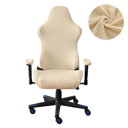 4pcs Gaming Chair Covers With Armrest Spandex Splicover Office Seat Cover For Computer Armchair Protector Cadeira Gamer