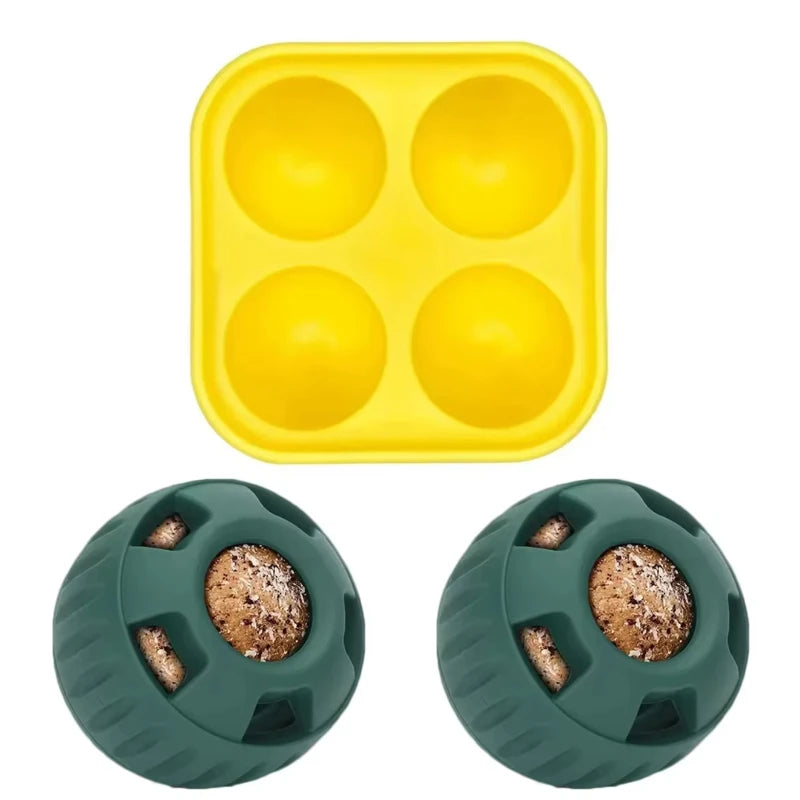 Silicone Pet Dog Toys Dog Chew Toys Interactive Dog Toys for Boredom Dog Treat Molds Silicone Healthy Treats for Dog Pet Product
