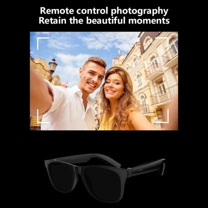 Lenovo 2026  8K HD AI Smart Sunglasses Touch Control Photo Recording Translator Voice Assistant Music Bluetooth Wireless Glasses