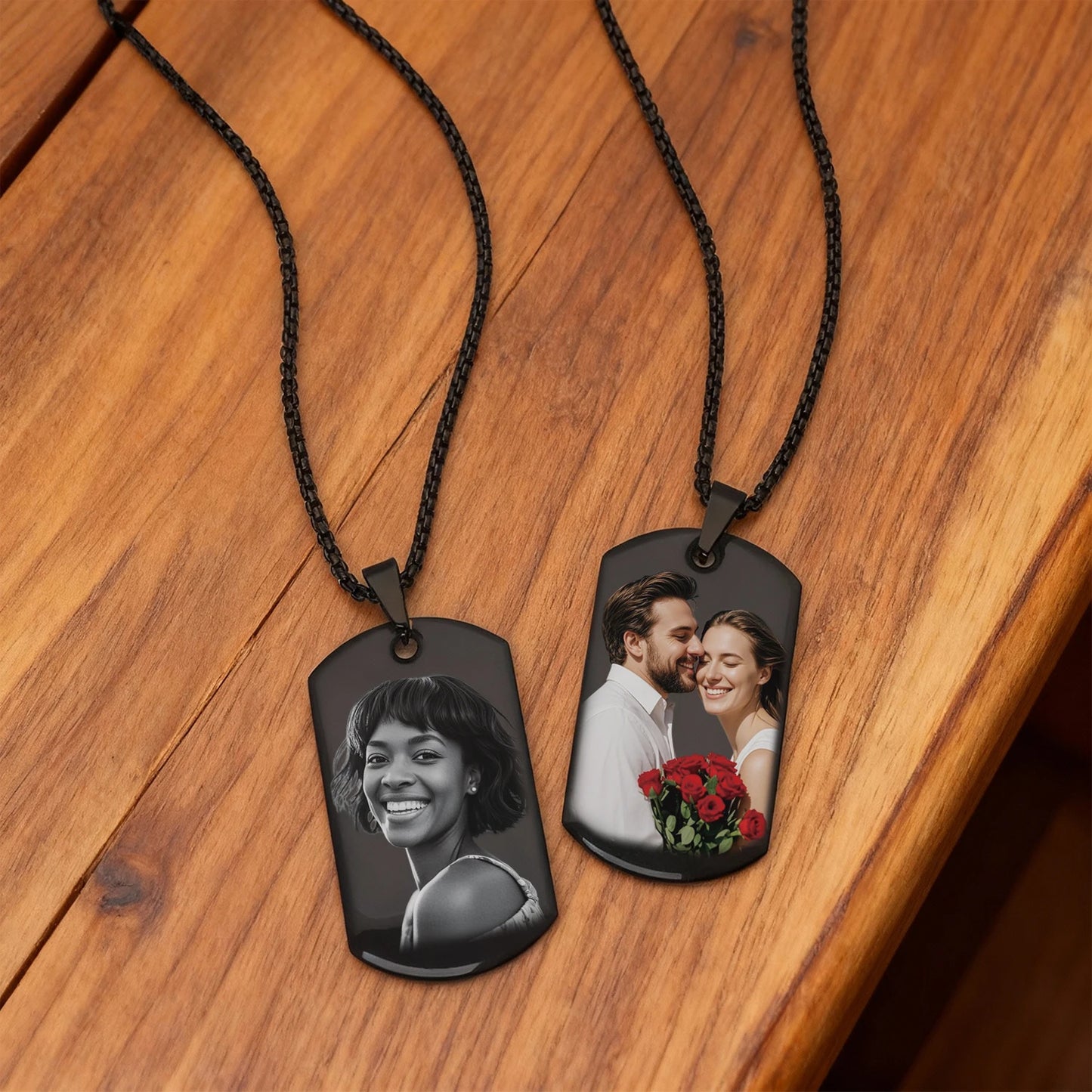 photo necklace custom stainless steel happy birthday photo necklace personalized Custom Picture Necklace picture necklace custom