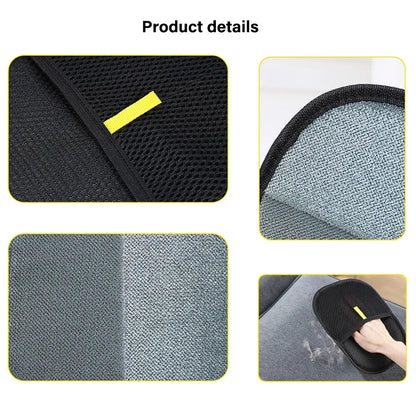 Pet Hair Removal Tool Reusable Static Removal Gloves, Double-Sided Grooming Gloves for Pets Removes Pet Fur Hair for Carpets