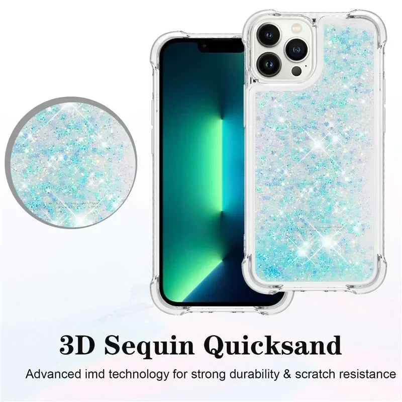 Xiomi 14T 13T Pro 13 Lite 12S Ultra Phone Case for Xiaomi Poco M6 X6 F5 X5 Luxury Anti Fall And Quicksand Soft Half Pack Cases