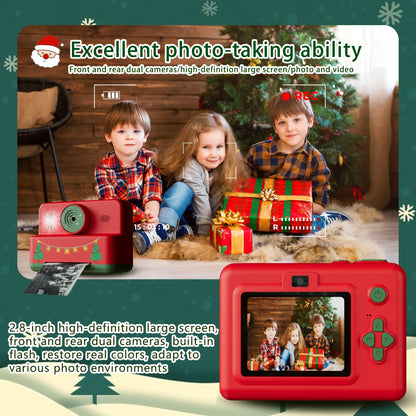 Digital Children Camera Photography Instant Print Photo Kids Video Recorder Mini Thermal Printer 1080P HD Video Christmas Gifts