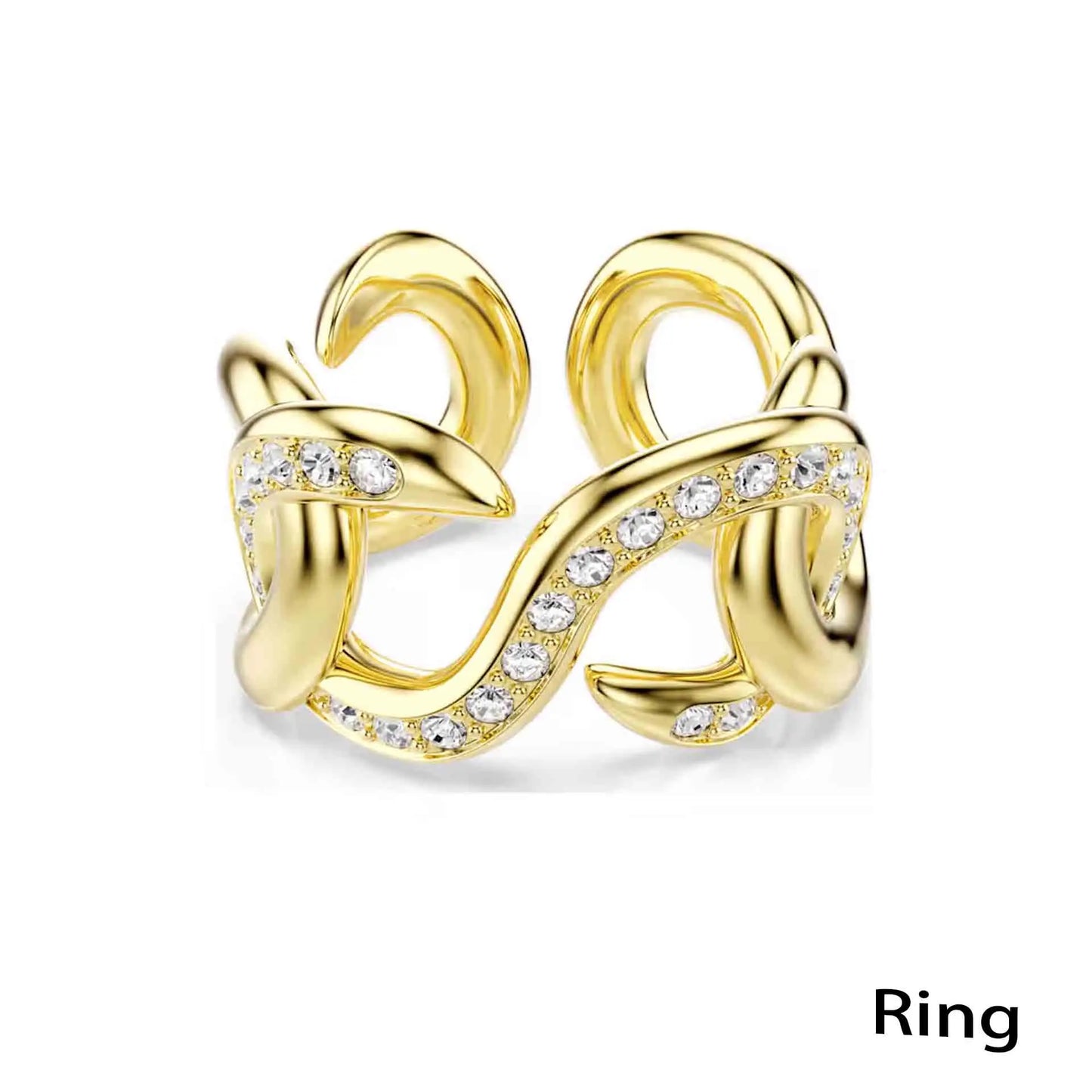 2026 Fine Jewelry Set Fashionable Stainless Steel Women's Teardrop Unique Necklace Earrings Bracelet Ring Commemorative Gift