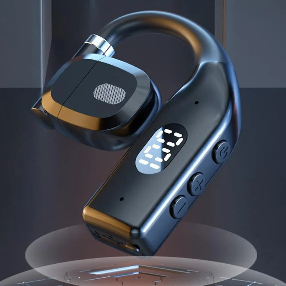 1-2Earhooks Wireless Bluetooth 5.4 Headset Gaming Sports Headphones HiFi Stereo Noise Reduction Earbuds Earphone With Microphone