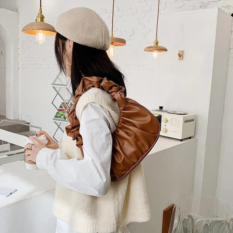 Cloud Pleated Handlebags Designer Handbag Women's Single Crossbody Dumpling Tote Armpit Bag Shopping Shoulder Bags Underarm Bag