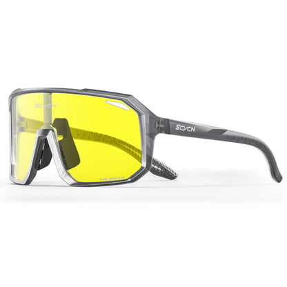 SCVCN Cycling Glasses Bike Mountain Bicycle Hiking Camping Golf UV400 Sunglasses Sport Protection Glasses for Men Women Baseball