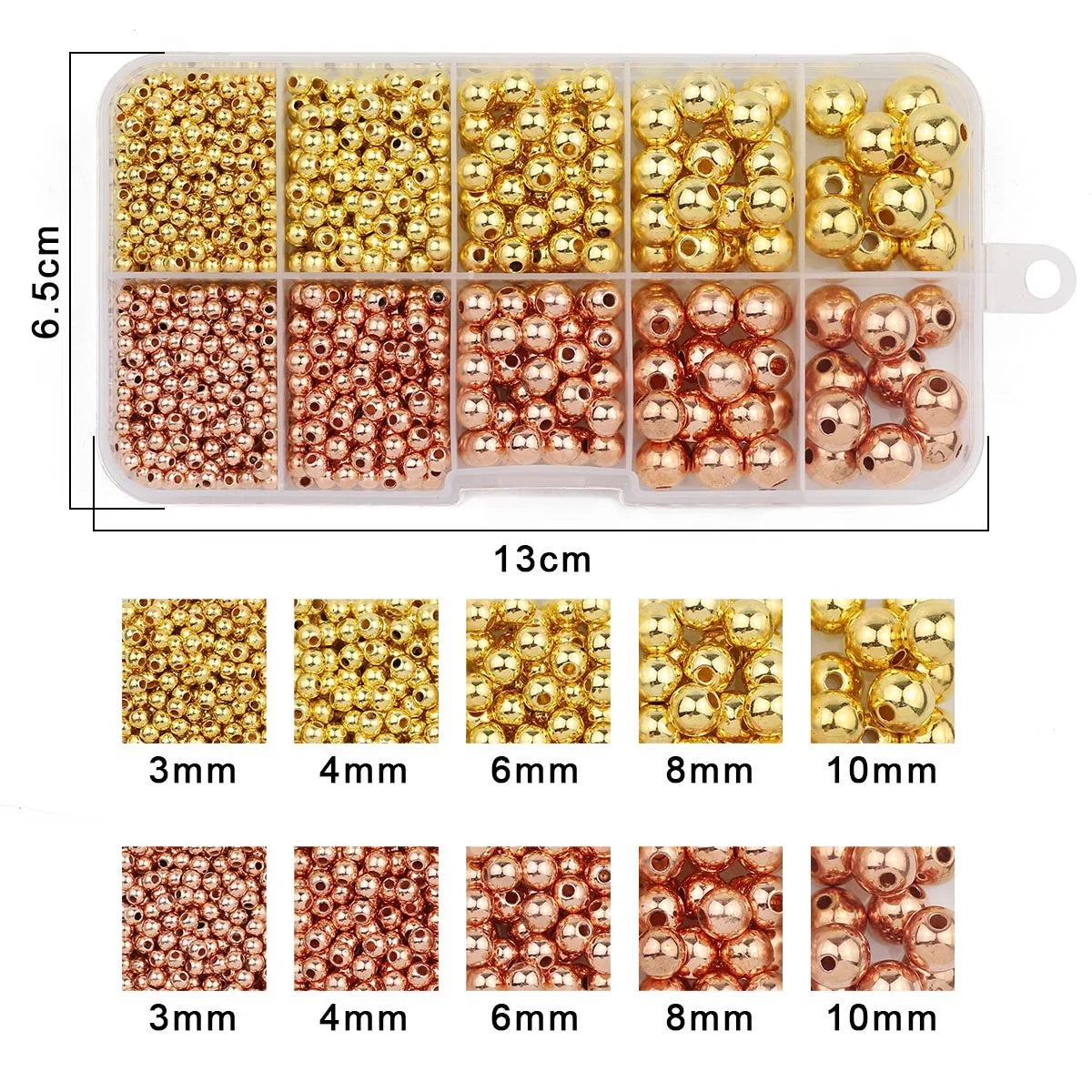 CCB Craft Kits A Variety of Styles Sizes—Handmade DIY Jewelry Making Materials Accessories for Bracelets Necklaces Other Jewelry