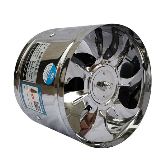 6''8'' Kitchen Toilet Exhaust Fan Louver Pipe Extractor Wall Air Ventilation Ceiling Booster Blower Metal Ventilator Attic Fan