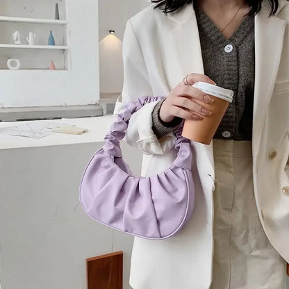 Cloud Pleated Handlebags Designer Handbag Women's Single Crossbody Dumpling Tote Armpit Bag Shopping Shoulder Bags Underarm Bag