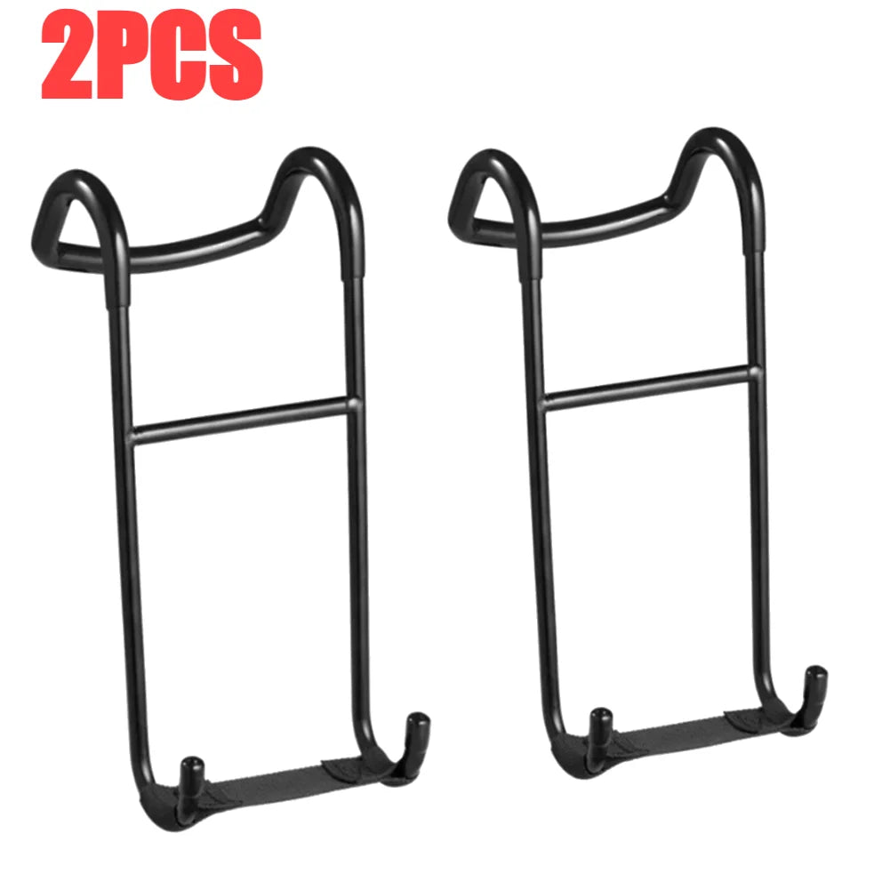 2-1PCS Dumbbell Spotter Hooks Hangers Heavy Power Dumbbells Rack Attachments for Dumbbell Bench Press Hold Up 225LB Capacity